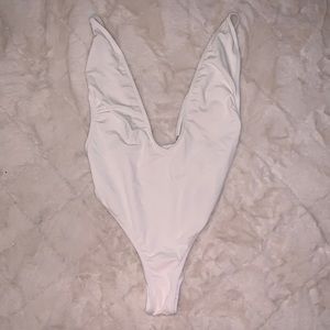 Small, Fashion Nova White One Piece